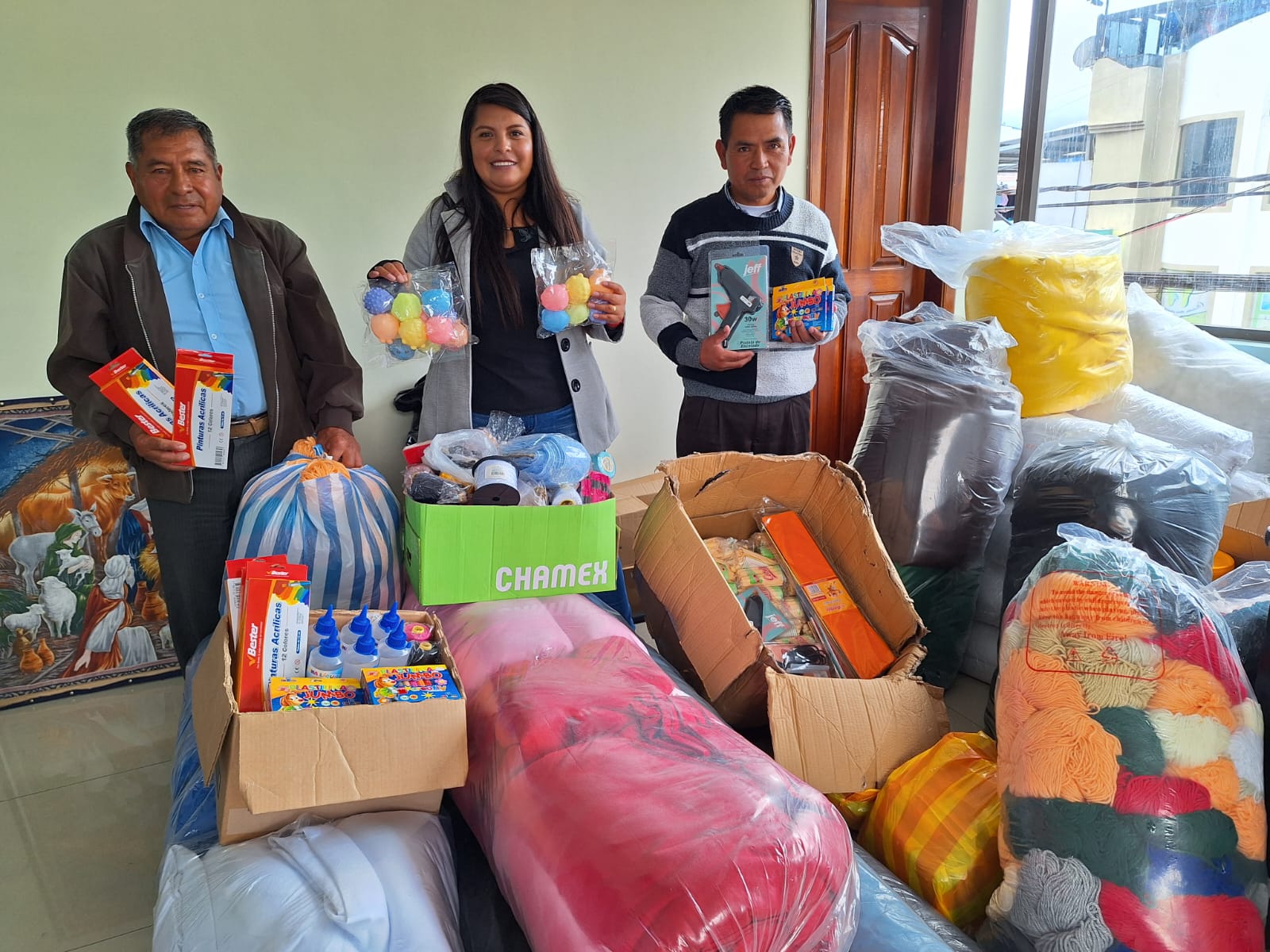 ENTREGA DE MATERIAL DIDÁCTICO